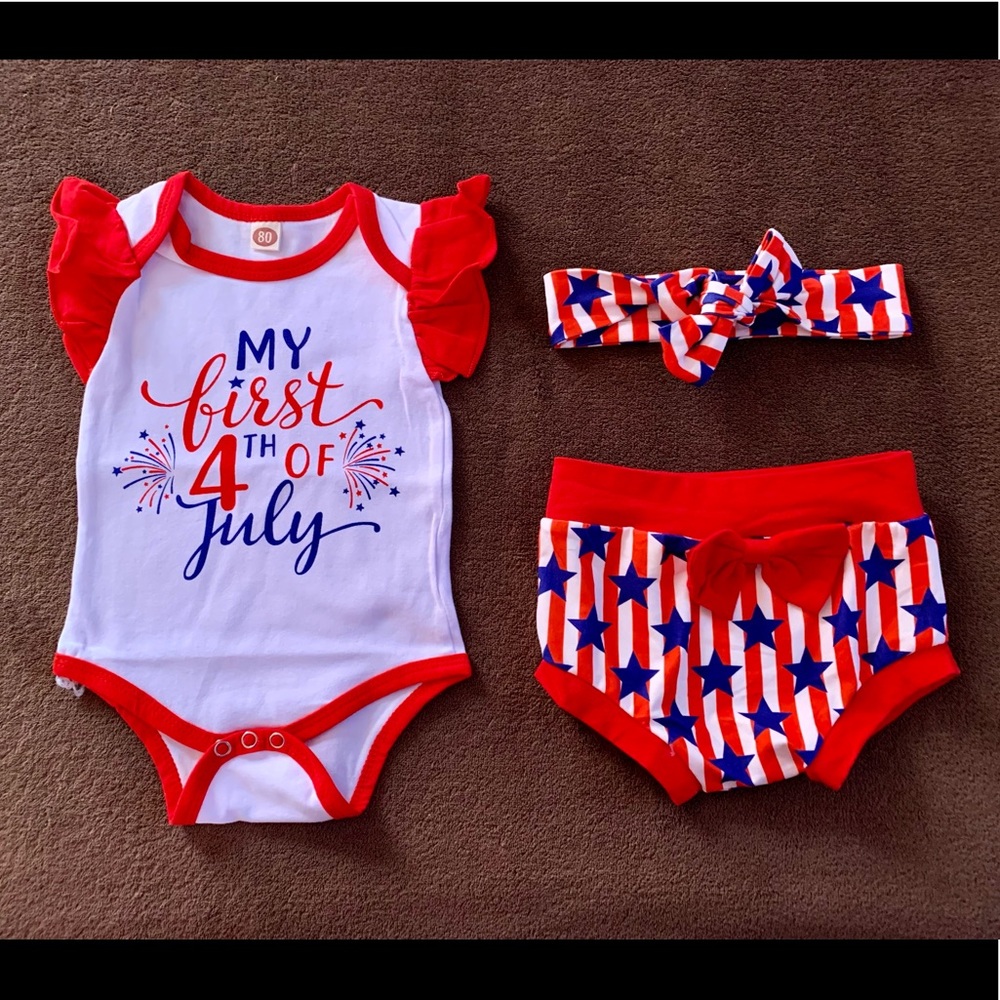 My First 4th of July Outfit